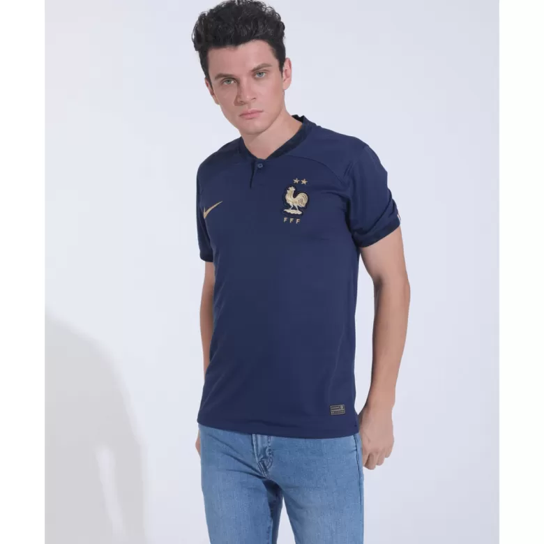 Men's France Home Soccer Jersey Shirt 2022 - Fan Version - Pro Jersey Shop