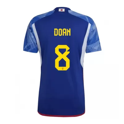 Men's DOAN #8 Japan Home Soccer Jersey Shirt 2022 - World Cup 2022 - Fan Version - Pro Jersey Shop