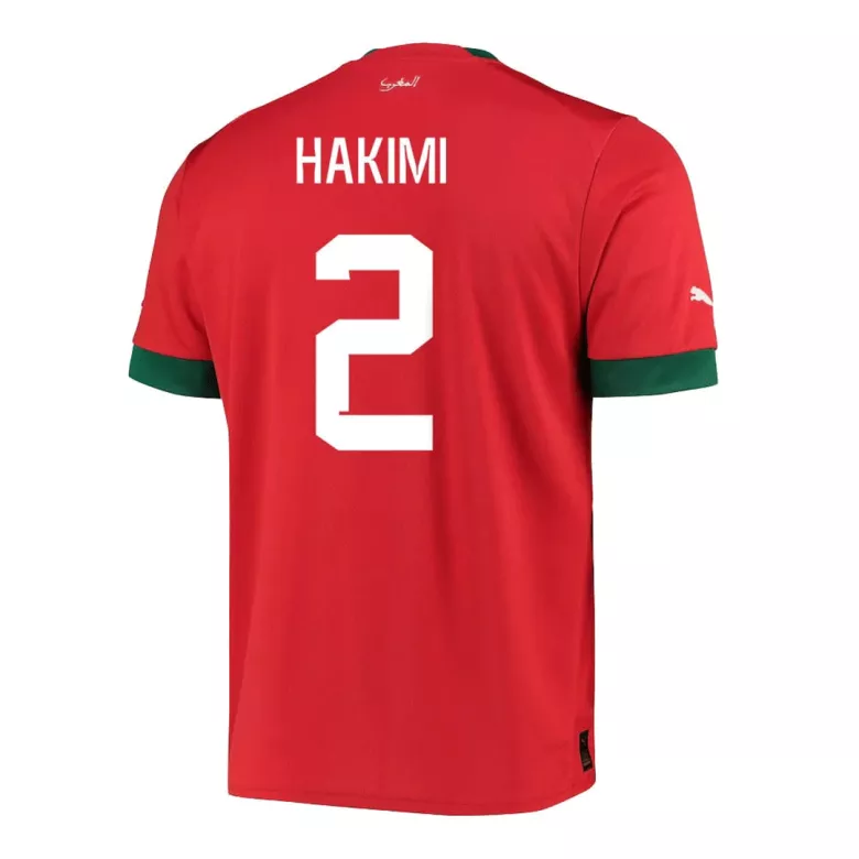 Men's HAKIMI #2 Morocco  Home Soccer Jersey Shirt 2022 - World Cup 2022 - Fan Version - Pro Jersey Shop