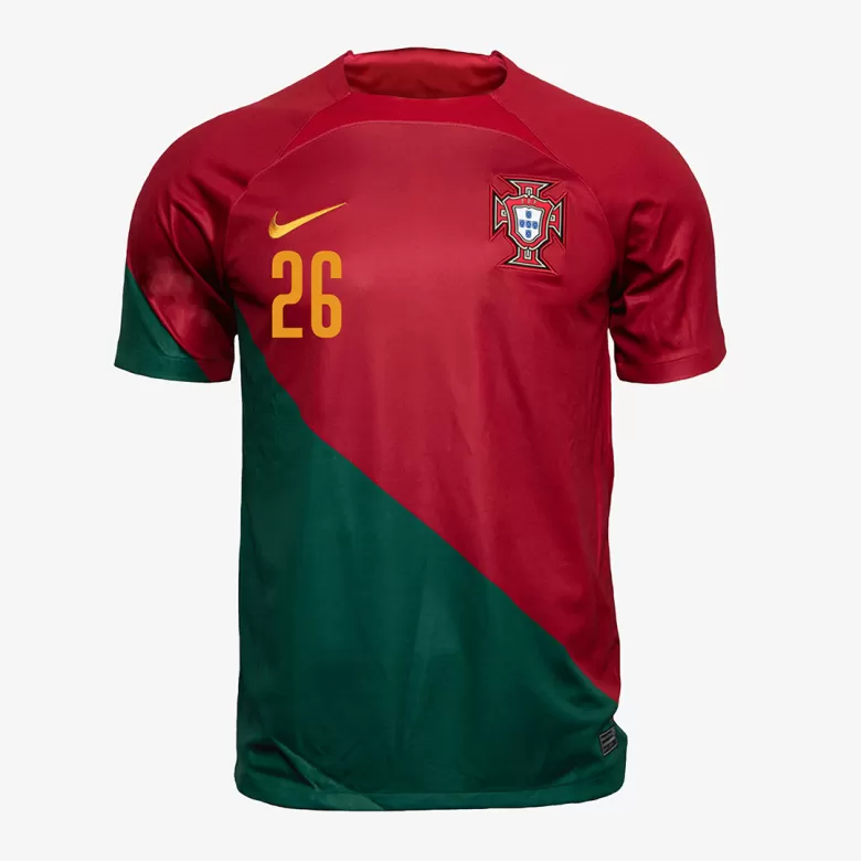 Men's G.RAMOS #26 Portugal Home Soccer Jersey Shirt 2022 - World Cup 2022 - Fan Version - Pro Jersey Shop