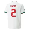 Men's HAKIMI #2 Morocco  Away Soccer Jersey Shirt 2022 - World Cup 2022 - Fan Version - Pro Jersey Shop