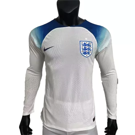 Men's Authentic England Home Soccer Long Sleeves Jersey Shirt 2022 - World Cup 2022 - Pro Jersey Shop