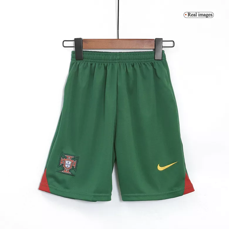 Kids Portugal Home Soccer Jersey Kit (Jersey+Shorts) 2022/23 - World Cup 2022 - Pro Jersey Shop