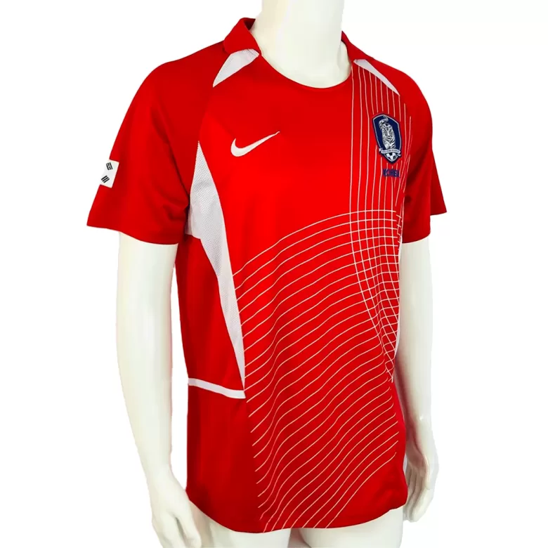 Men's Retro 2002 South Korea Home Soccer Jersey Shirt - Pro Jersey Shop