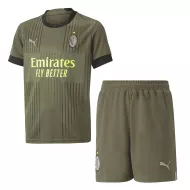 Kids AC Milan Third Away Soccer Jersey Kit (Jersey+Shorts) 2022/23 Puma - Pro Jersey Shop