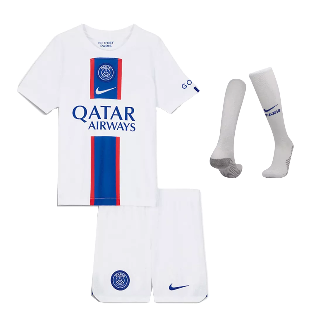 Kids NEYMAR JR #10 PSG Third Away Soccer Jersey Kit (Jersey+Shorts+Sockes) 2022/23 Nike - Pro Jersey Shop