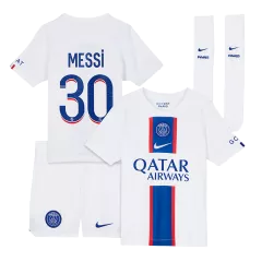 Kids MESSI #30 PSG Third Away Soccer Jersey Kit (Jersey+Shorts+Sockes) 2022/23 Nike - Pro Jersey Shop