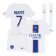 Kids MBAPPÉ #7 PSG Third Away Soccer Jersey Kit (Jersey+Shorts+Socks) 2022/23 - Pro Jersey Shop