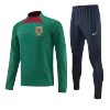 Men's Portugal Zipper Tracksuit Sweat Shirt Kit (Top+Trousers) 2022 - Pro Jersey Shop