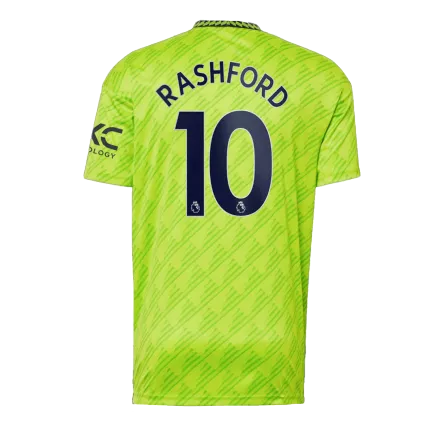 Men's RASHFORD #10 Manchester United Third Away Soccer Jersey Shirt 2022/23 - Fan Version - Pro Jersey Shop