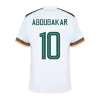 Men's ABOUBAKAR #10 Cameroon Away Soccer Jersey Shirt 2022 - World Cup 2022 - Fan Version - Pro Jersey Shop