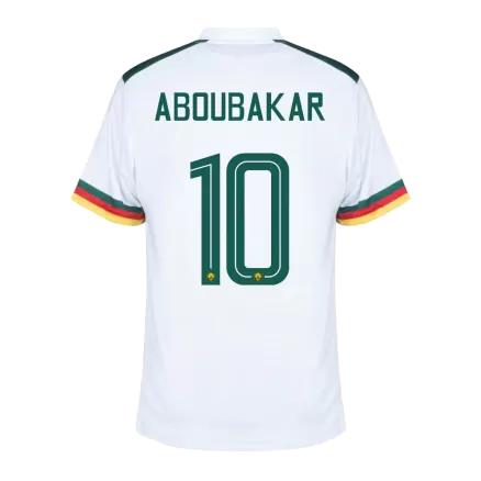 Men's ABOUBAKAR #10 Cameroon Away Soccer Jersey Shirt 2022 - World Cup 2022 - Fan Version - Pro Jersey Shop