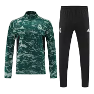Men's Real Madrid Zipper Tracksuit Sweat Shirt Kit (Top+Trousers) 2022/23 Adidas - Pro Jersey Shop