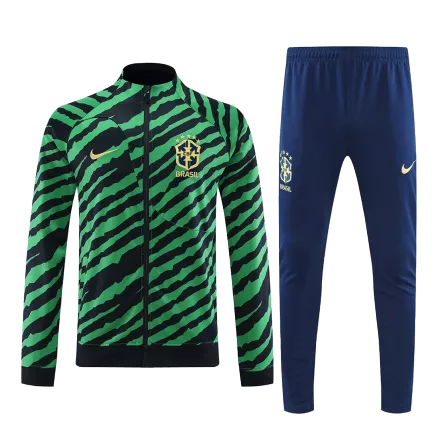 Men's Brazil Training Jacket Kit (Jacket+Pants) 2022 - Pro Jersey Shop