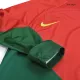 Men's Replica Portugal Home Long Sleeves Soccer Jersey Shirt 2022 - World Cup 2022 - Pro Jersey Shop