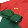 Men's Portugal Home Long Sleeves Soccer Jersey Shirt 2022 - World Cup 2022 - Fan Version - Pro Jersey Shop