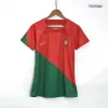 Women's Portugal Home Soccer Jersey Shirt 2022 - Pro Jersey Shop