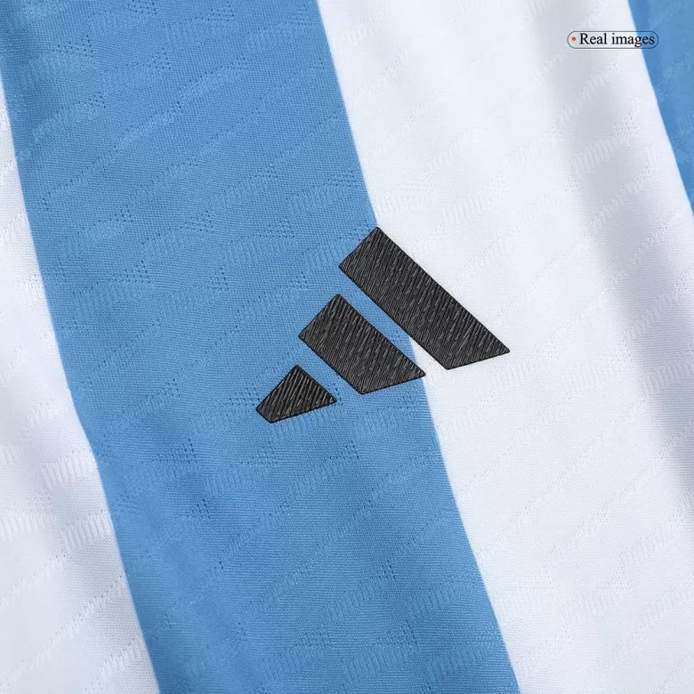 Men's Authentic MONTIEL #4 Argentina 3 Stars Home Soccer Jersey Shirt 2022 World Cup 2022 - Pro Jersey Shop