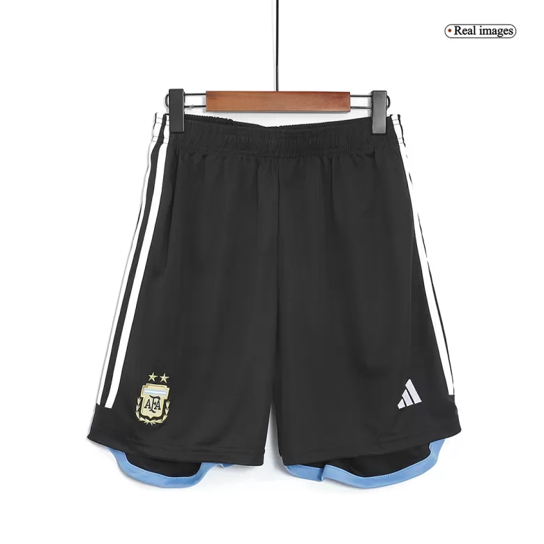 Men's World Cup Argentina Home Soccer Shorts 2022 - World Cup 2022 - Pro Jersey Shop