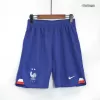 Men's World Cup France Away Soccer Shorts 2022 - World Cup 2022 - Pro Jersey Shop