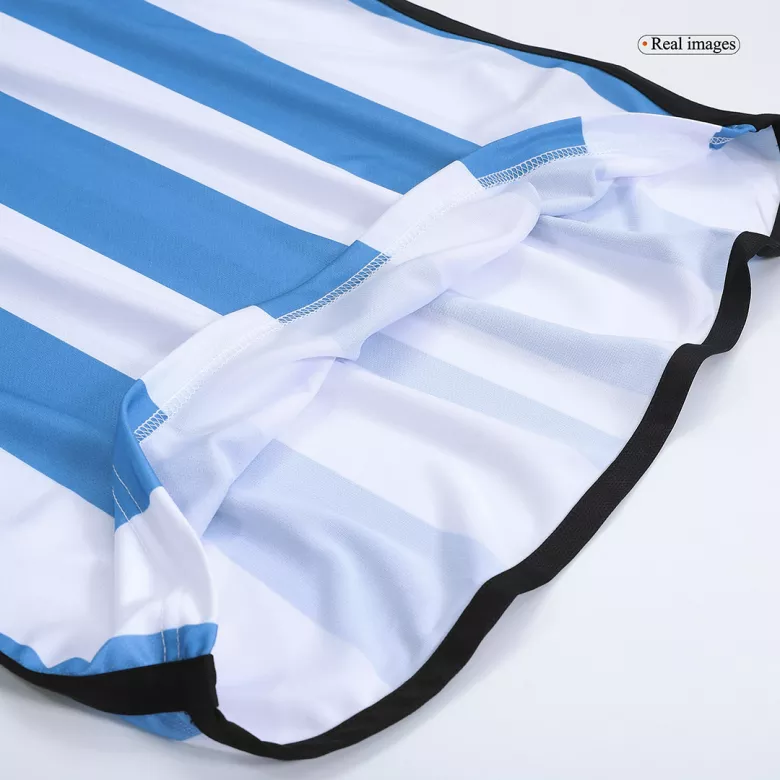 Men's Argentina Home Soccer Jersey Kit (Jersey+Shorts) 2022 - World Cup 2022 - Fan Version - Pro Jersey Shop