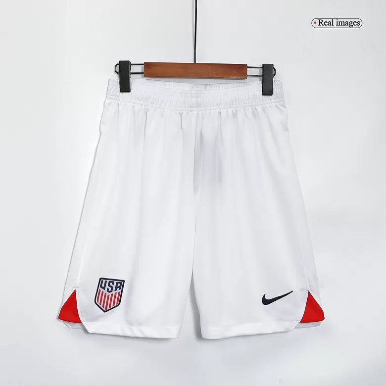 Men's World Cup USA Home Soccer Shorts 2022 - World Cup 2022 - Pro Jersey Shop