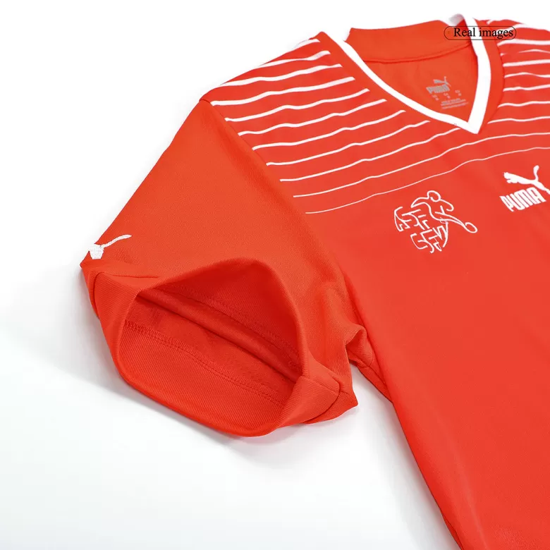 Men's Switzerland Home Soccer Jersey Shirt 2022 - Fan Version - Pro Jersey Shop