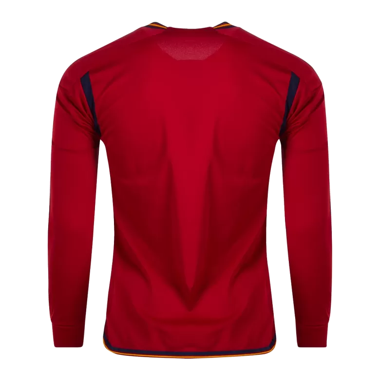 Men's Spain Home Long Sleeves Soccer Jersey Shirt 2022 - World Cup 2022 - Fan Version - Pro Jersey Shop