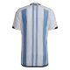 Men's Authentic Argentina Three Stars Champion Edition Home Soccer Jersey Shirt 2022 Adidas - World Cup 2022 - Pro Jersey Shop