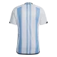 Men's Replica Argentina Three Stars Champion Edition Home Soccer Jersey Shirt 2022 Adidas - World Cup 2022 - Pro Jersey Shop