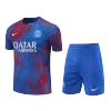 Men's PSG Pre-Match Pre-Match Soccer Jersey Kit (Jersey+Shorts) 2022 - Fan Version - Pro Jersey Shop