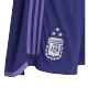 Men's Replica Argentina Three Stars Champion Edition Away Soccer Jersey Whole Kit (Jersey+Shorts+Socks) 2022 Adidas - World Cup 2022 - Pro Jersey Shop