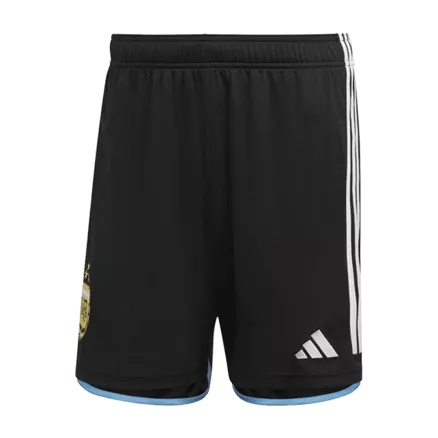 Men's World Cup Argentina Three Stars Edition Home Soccer Shorts 2022 - World Cup 2022 - Pro Jersey Shop