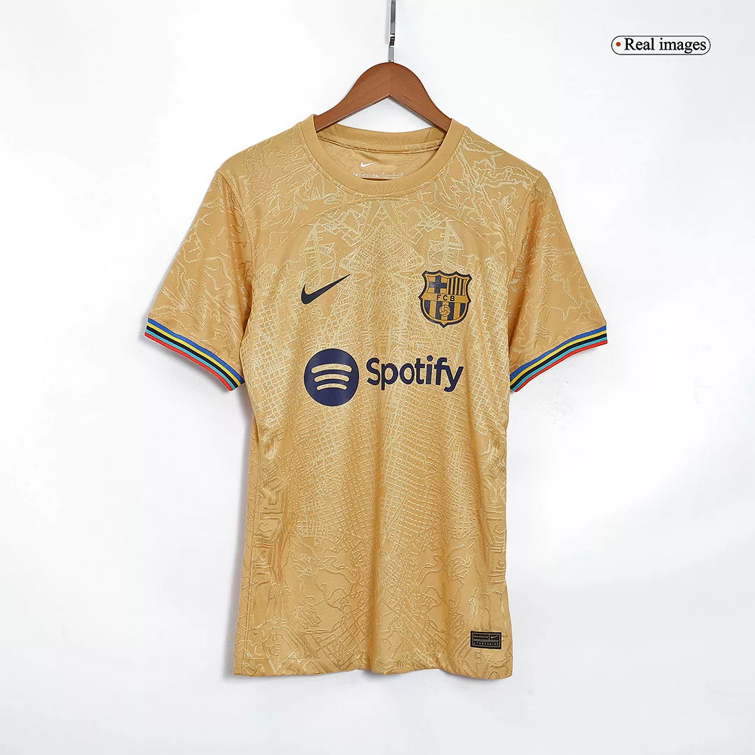 Men's Authentic Barcelona Away Soccer Jersey Shirt 2022/23 Nike - Pro Jersey Shop