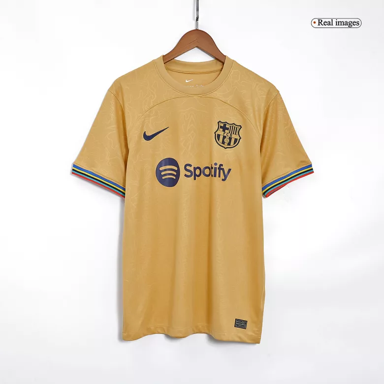 Men's Replica LEWANDOWSKI #9 Barcelona Away Soccer Jersey Shirt 2022/23 - Pro Jersey Shop