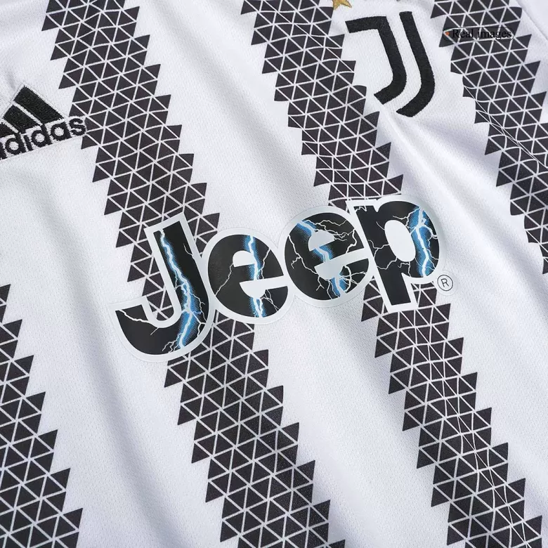 Kids Juventus Home Soccer Jersey Kit (Jersey+Shorts) 2022/23 - Pro Jersey Shop