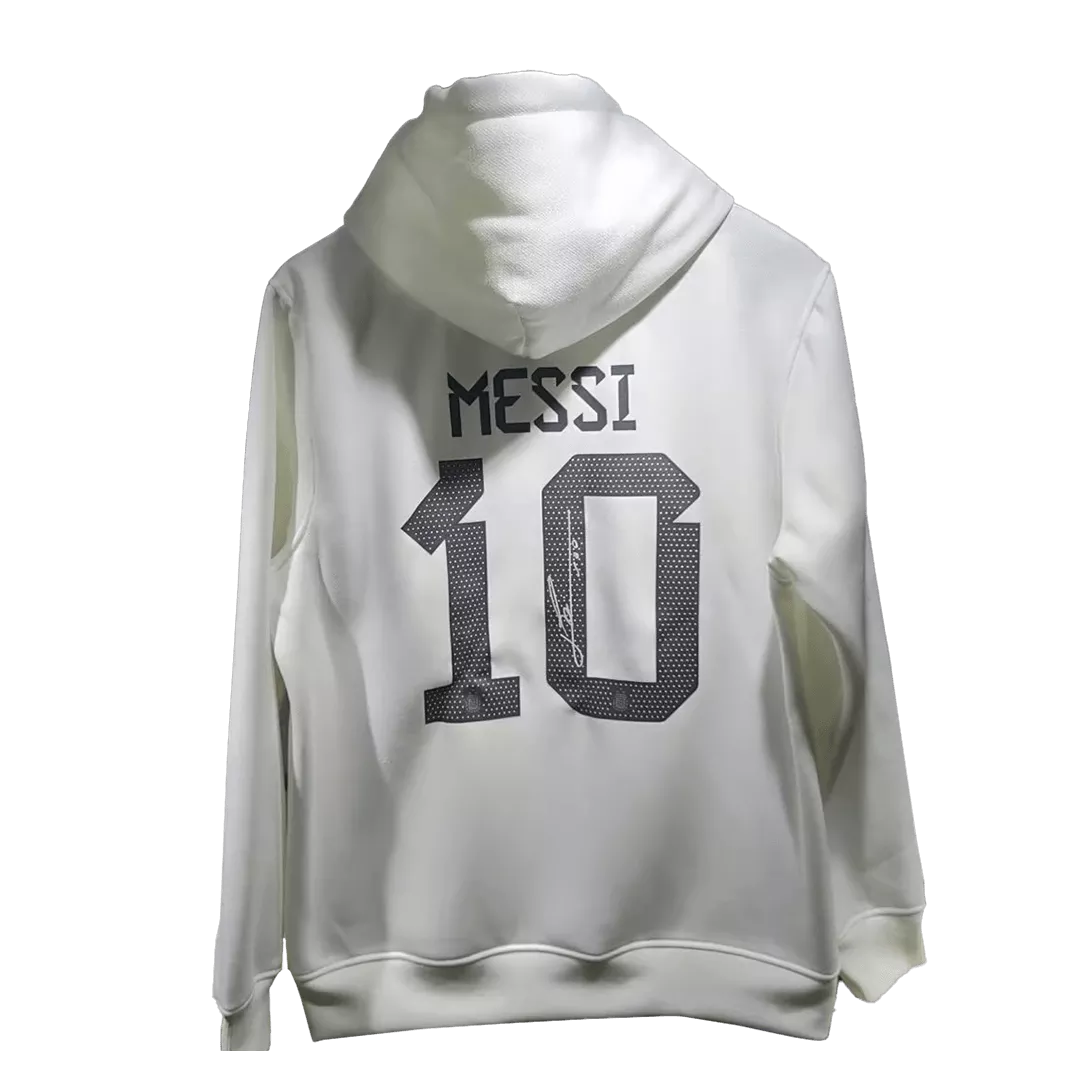 Men's MESSI #10 Argentina Sweater Hoodie 2022 Adidas - Pro Jersey Shop