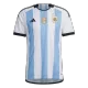 Men's Replica Argentina Three Stars Edition Home Soccer Jersey Kit (Jersey+Shorts) 2022 - Pro Jersey Shop
