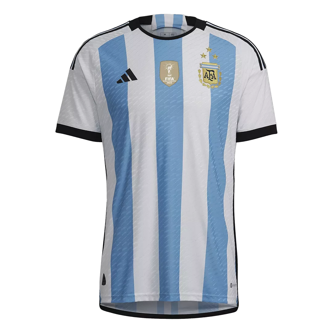 Men's Authentic Argentina Home Soccer Jersey Shirt 2022 Adidas - Pro Jersey Shop