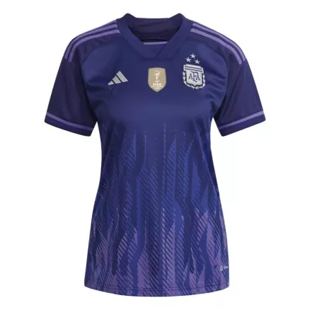 Women's Argentina Three Stars Edition Away Soccer Jersey Shirt 2022 - World Cup 2022 - Fan Version - Pro Jersey Shop
