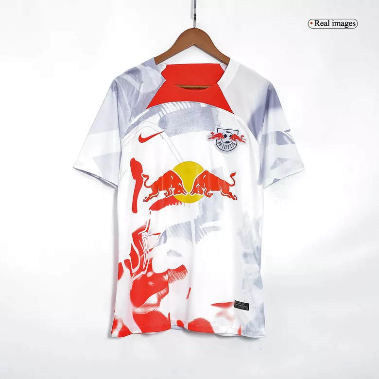 Men's RB Leipzig Home Soccer Jersey Shirt 2022/23 - Fan Version - Pro Jersey Shop