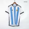 Men's SignMESSI #10 Argentina 3 Stars Home Soccer Jersey Shirt 2022 - World Cup 2022 - Fan Version - Pro Jersey Shop