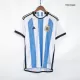 Men's SignMESSI #10 Argentina 3 Stars Home Soccer Jersey Shirt 2022 - World Cup 2022 - Fan Version - Pro Jersey Shop