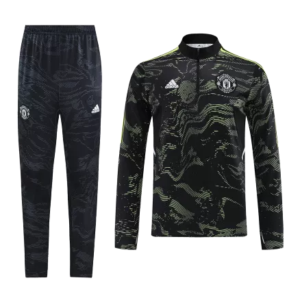 Men's Manchester United Zipper Tracksuit Sweat Shirt Kit (Top+Trousers) 2022/23 - Pro Jersey Shop