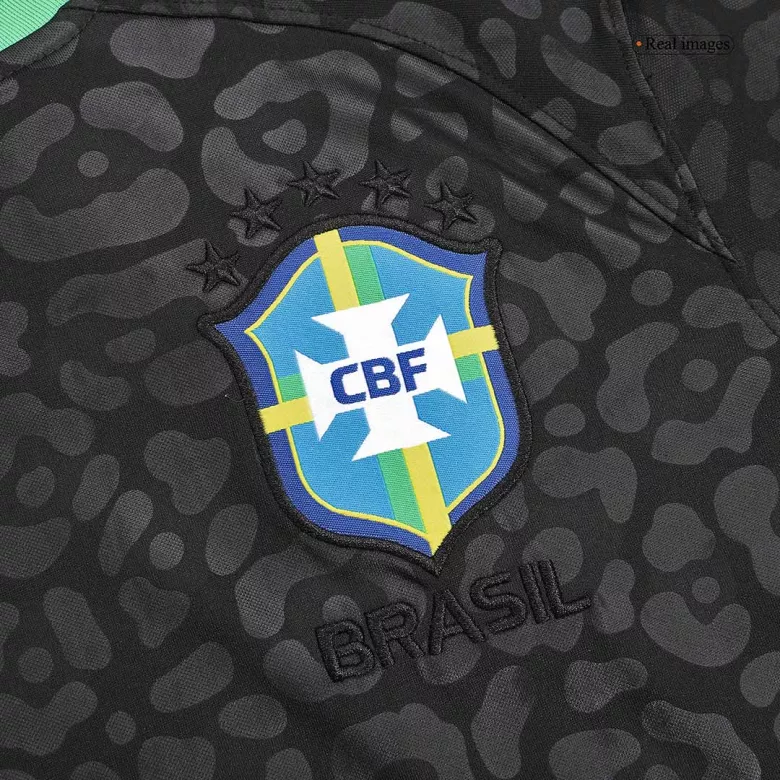Men's Brazil The Dark Soccer Jersey Shirt 2022 - Fan Version - Pro Jersey Shop