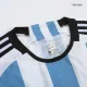 Men's Authentic Sign MESSI #10 Argentina Champions 3 Stars Home Soccer Jersey Shirt 2022 Adidas - Pro Jersey Shop