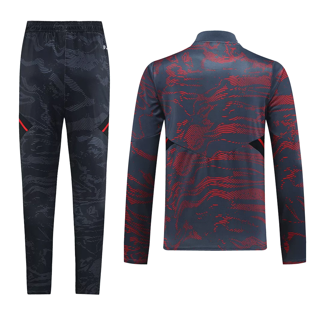 Men's Bayern Munich Zipper Tracksuit Sweat Shirt Kit (Top+Trousers) 2022/23 Adidas - Pro Jersey Shop