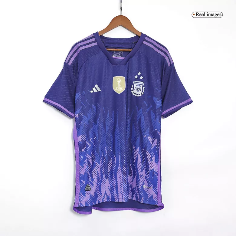 Men's Authentic Argentina Away Soccer Jersey Shirt 2022 - Pro Jersey Shop