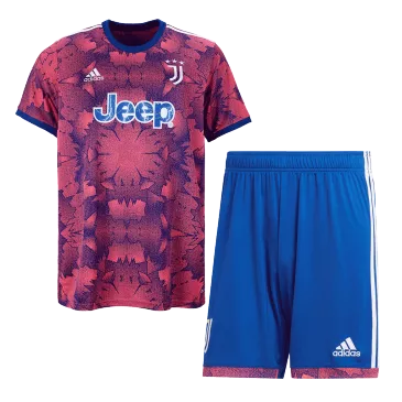 Men's Replica Juventus Third Away Soccer Jersey Kit (Jersey+Shorts) 2022/23 Adidas - Pro Jersey Shop