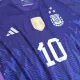 Men's Authentic Messi #10 Argentina Three Stars Edition Away Soccer Jersey Shirt 2022 World Cup 2022 - Pro Jersey Shop